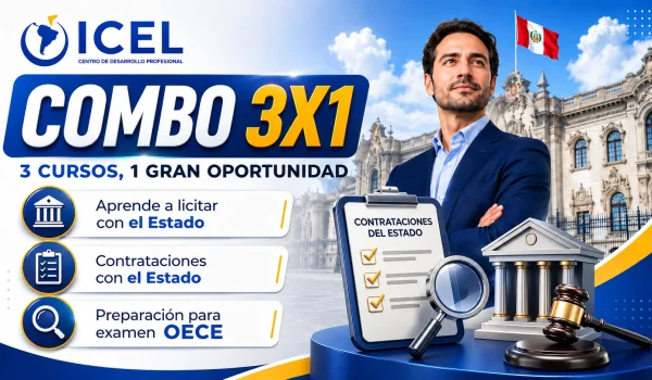 3x1 Aprende a Licitar con el Estado desde cero + Contrataciones con el Estado + OECE
