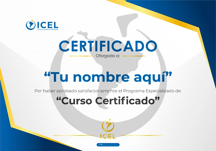 Certificado ICEL