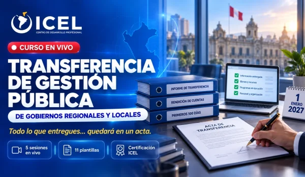 Transferencia de Gestión Pública de Gobiernos Regionales y Locales